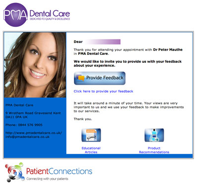 gravesend dentist feedback email