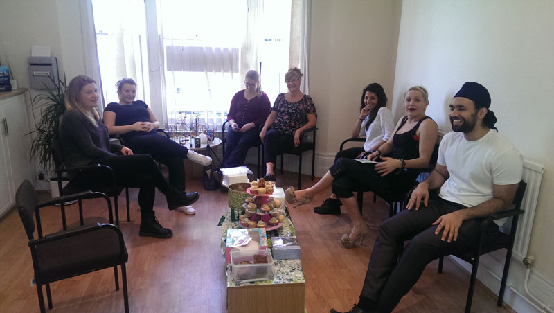 team coffee morning dentist