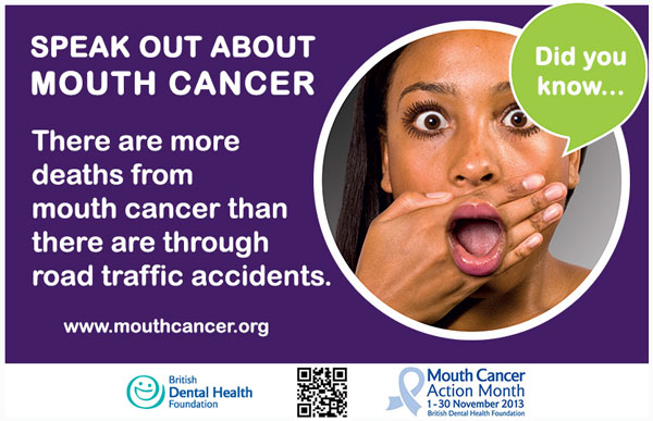 Mouth Cancer Awareness 2013 Facts
