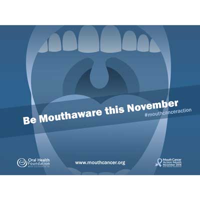 Mouth Cancer Action Month 2016